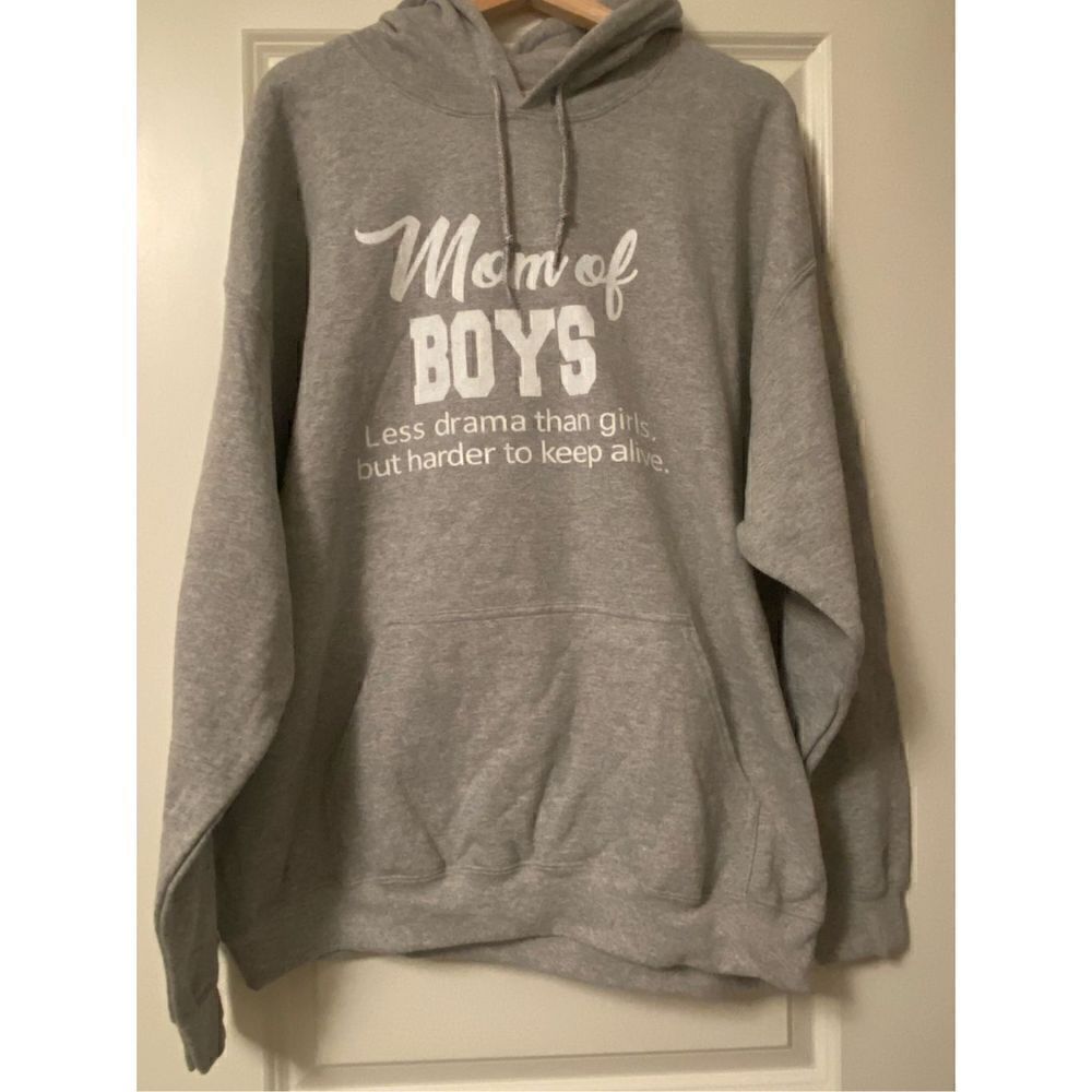 Mom of Boy's Hoodie size XL